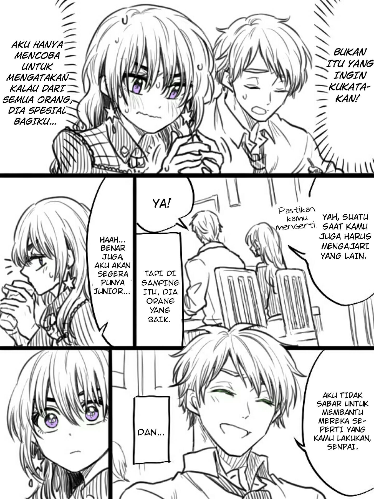 Awkward Senpai Chapter 07 Gambar 3